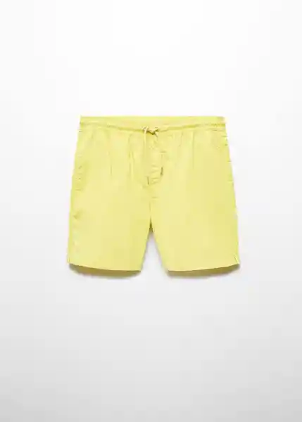 Short Bañador Liso Lima Talla XL Hombre Mango