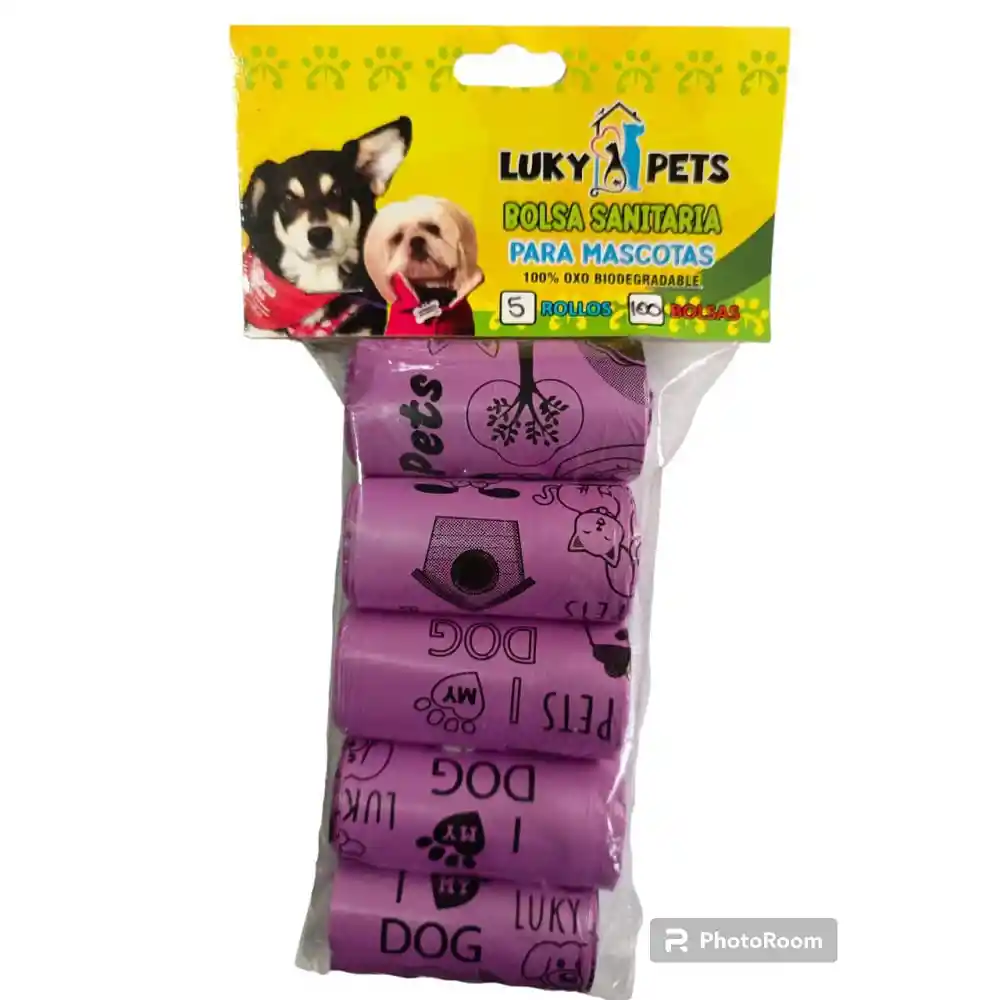 Bolsa Sanitaria Luky Pets Mascotas