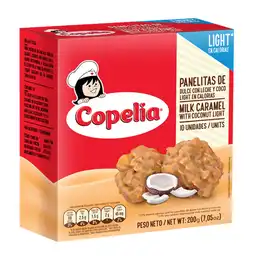 Copelia Panelitas de Dulce de Leche y Coco Light 