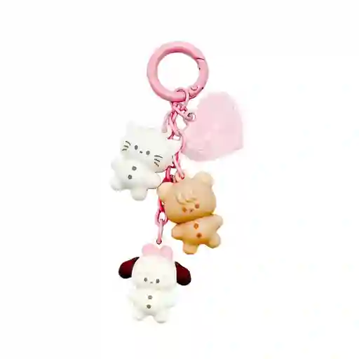 Llavero 3D Serie Mikko Cookie Miniso