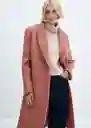 Abrigo Beauty Rosa Talla S Mujer Mango