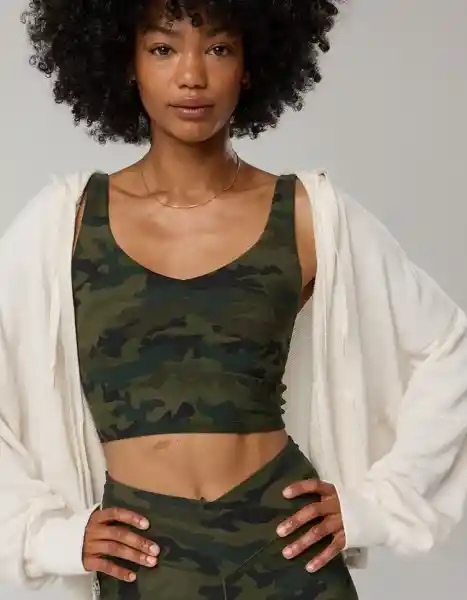 Tops Aerie Verde Talla X-Large 1240317 American Eagle