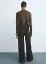 Jean Elise Tejano Negro Talla 36 Mujer Mango