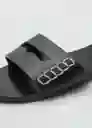 Sandalias Drea Negro Talla 37 Mujer Mango