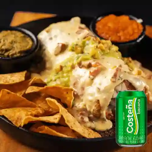 Combo Burrito Ahogado + Costeña Bacana Lta 330ml