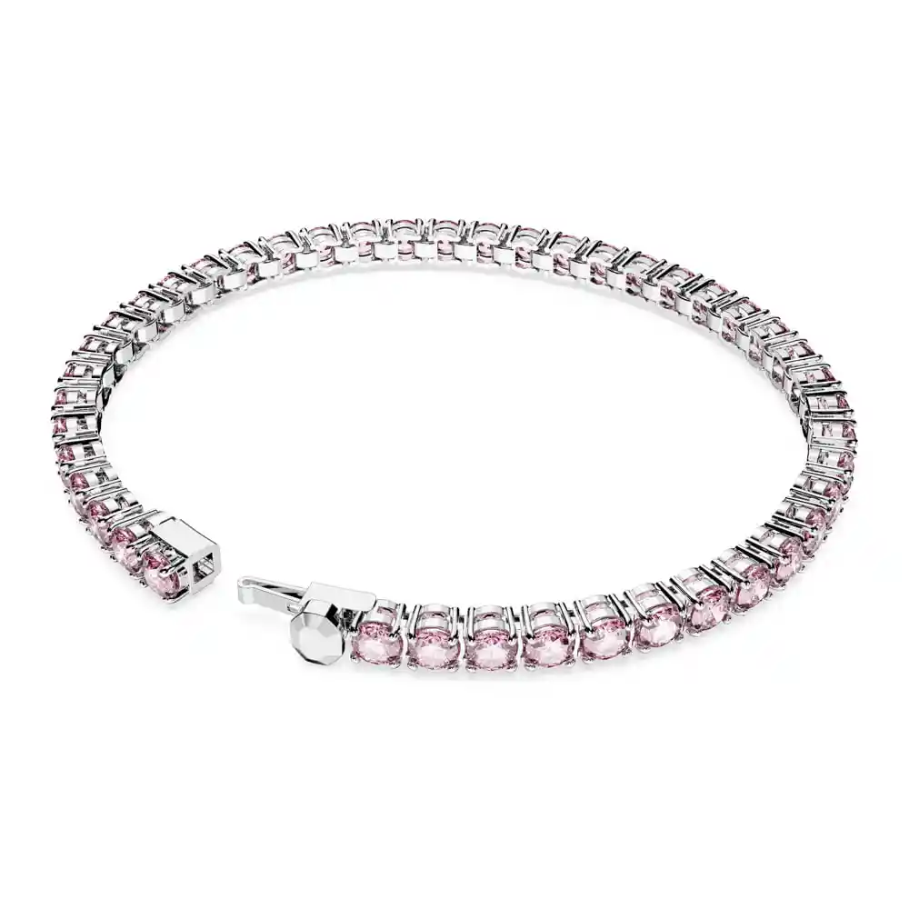 Swarovski Pulsera Matrix S PURPI/RHS M 