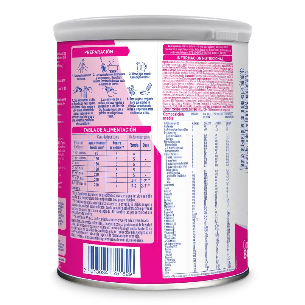 Fórmula infantil NAN COMFORT x 800g