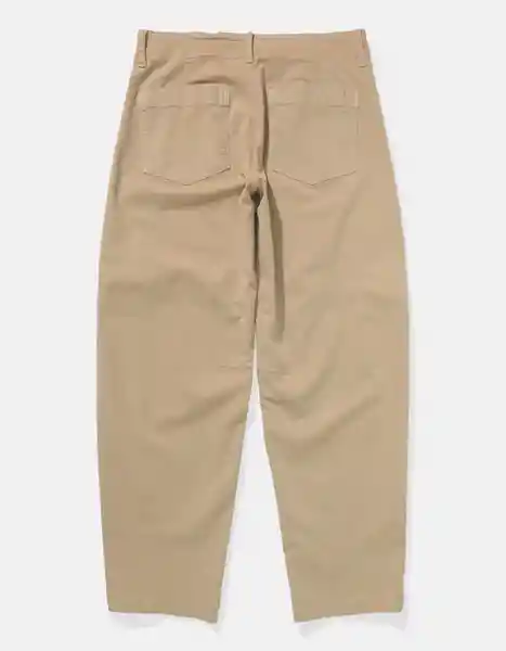 Pantalón Mujer Beige Talla 10 REGULAR 5289164 American Eagle