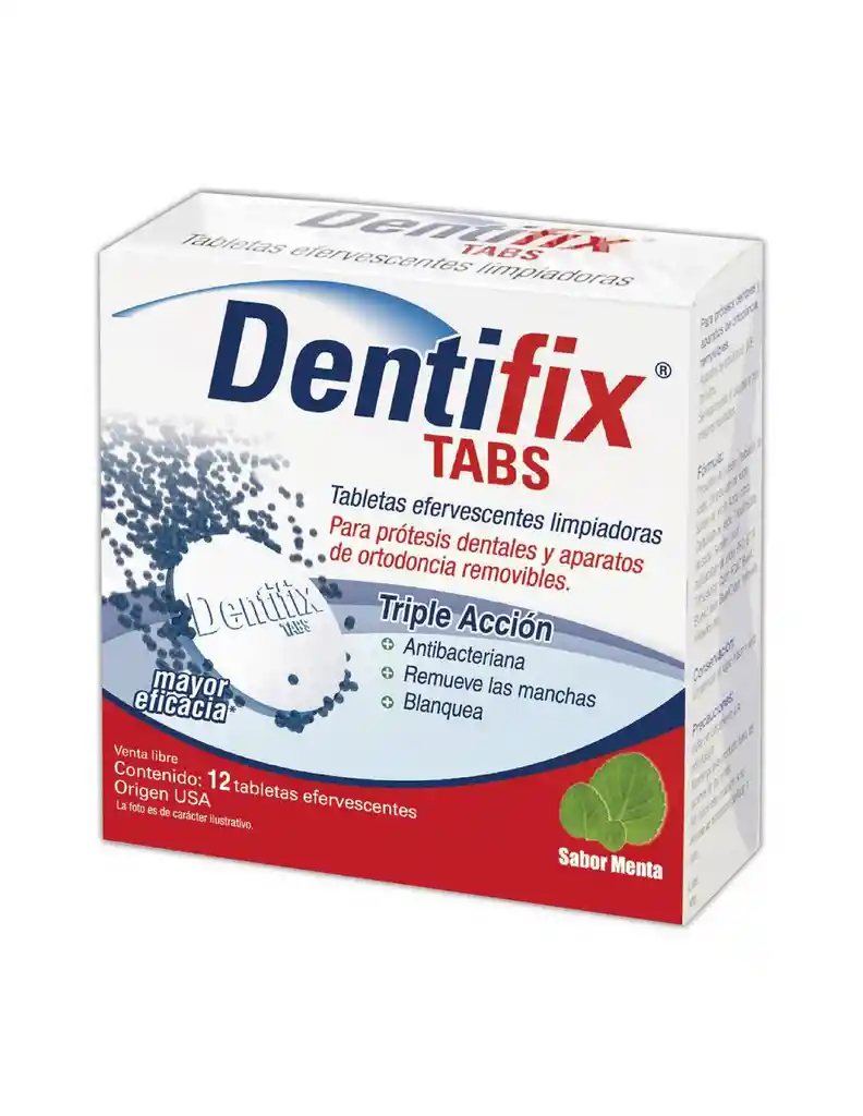 Dentifix Tableta Limpiadora