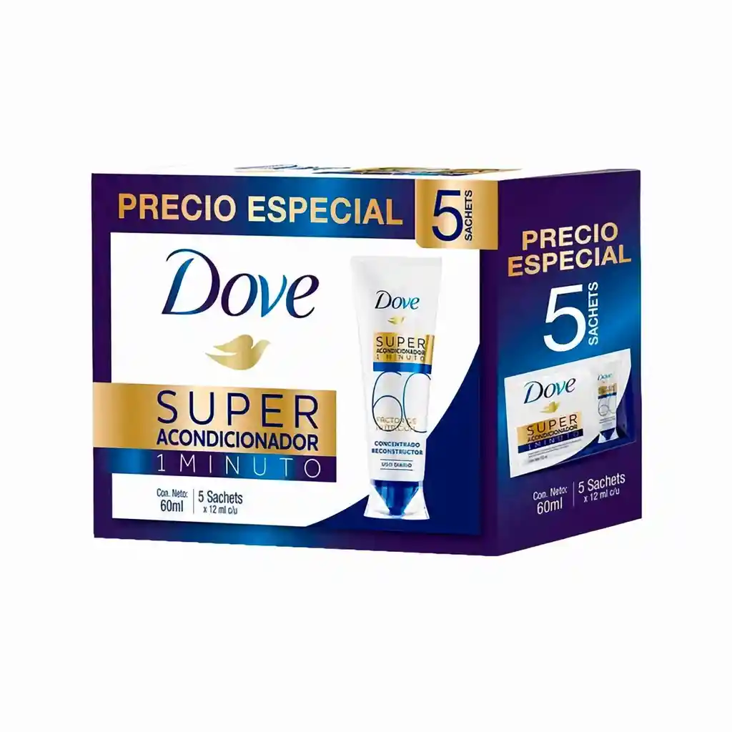 Dove Acondicionador 1 Minuto Sachet