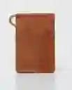 Billetera Clip Leather Goods Café Chevignon