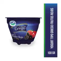 El Zarzal Yogurt Tipo Griego Sabor Pasión de Frutos Rojos