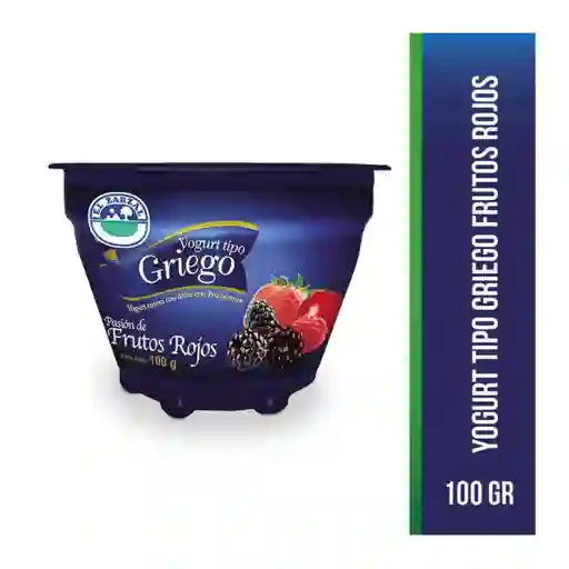 El Zarzal Yogurt Tipo Griego Sabor Pasión de Frutos Rojos
