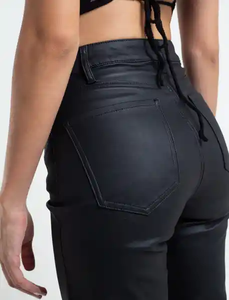  Pantalon Percival Negro Puro Ultra Oscuro Talla 12 Naf-Naf 