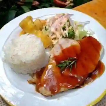 Lomo de Cerdo en Salsa Bbq