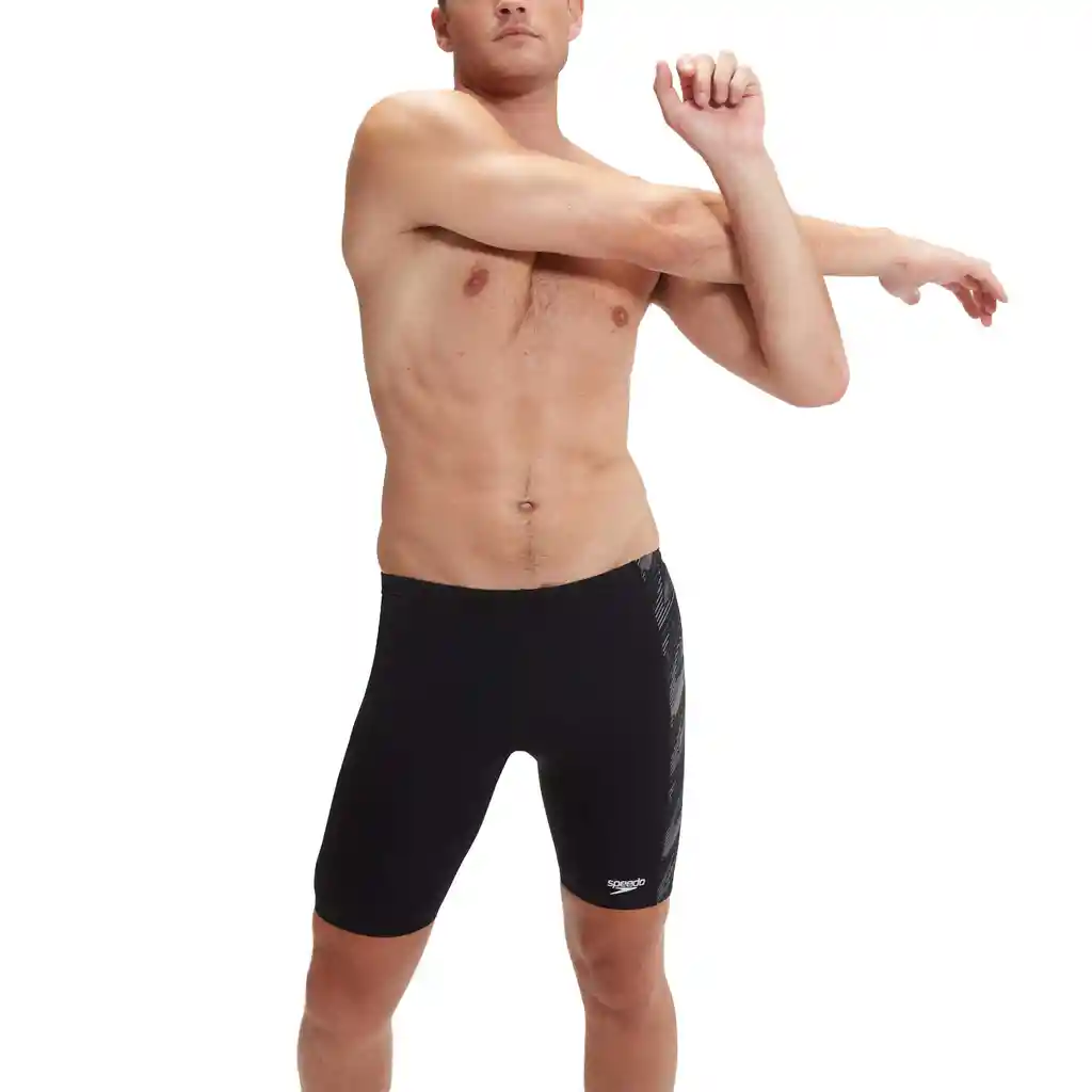 Pantaloneta de Bano Jammer Hyperboom Panel Hombre Negro-34