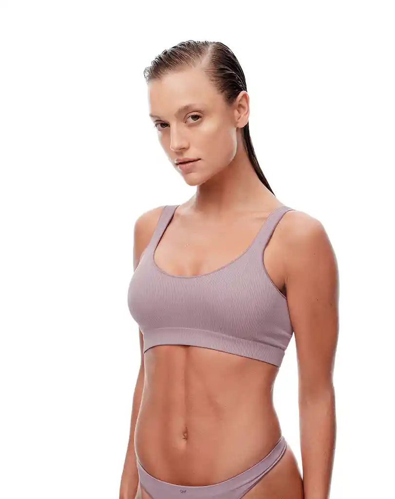 Top Cargaderas Amplias en Seamless Femenino Leyih Top Gef
