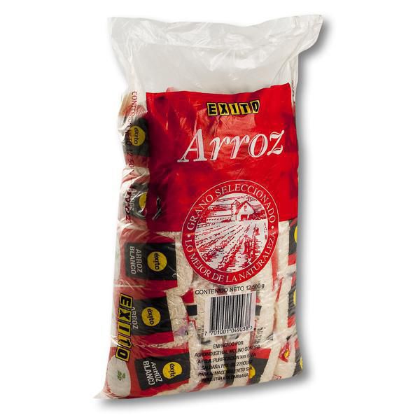 Arroz Blanco Seleccionado Éxito Marca Propia 13 g