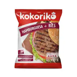 Kokoriko Carne de Res para Hamburguesa