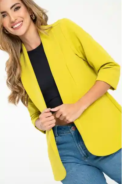 Chaqueta Emily Color Verde Pistacho Talla S Ragged