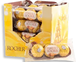 Ferrero Rocher Deliciosos Chocolates.