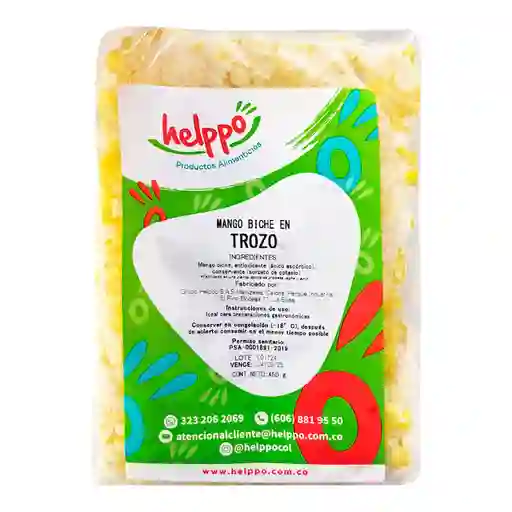 Pulpa de Fruta Helppo de Mango Biche