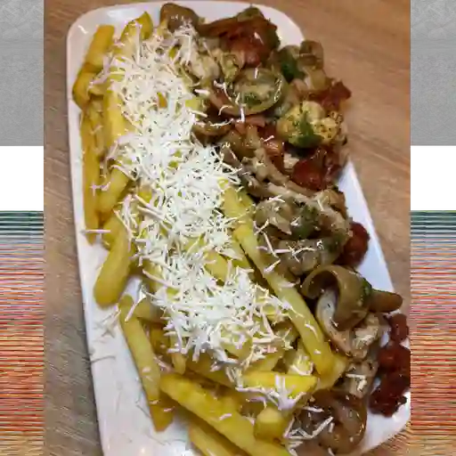 Pincho chorizo y butifarra