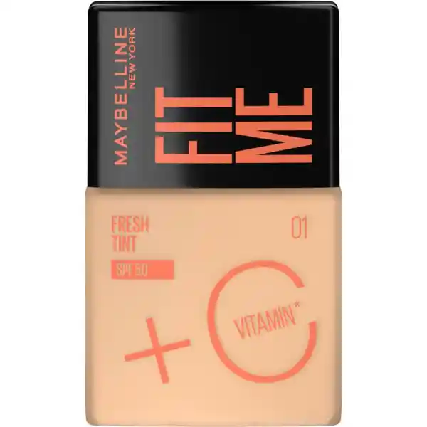 Maybelline Base de Maquillaje Fit me Fresh Tint Spf 50 01
