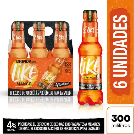 Aperitivo Like Mango X 6 Und X C-u