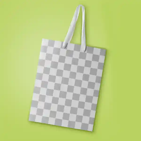 Bolsa de Regalo Mediana Serie Silver Gray Miniso