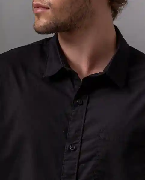 Camisa Hombre Negro M 110F001_NEG194007 Rifle