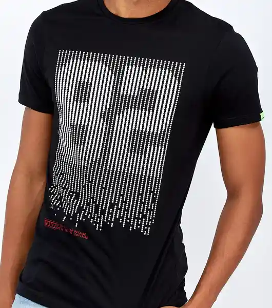 Unser Camiseta Negro Talla L 823727