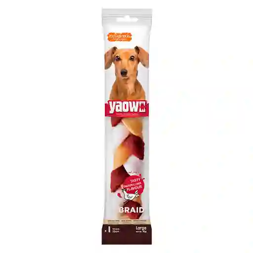 Yaowo Snack Para Perro Braid Todas Las Etapas Pollo