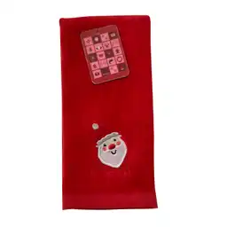Toalla Visita Navidad Diseño Santa Krea