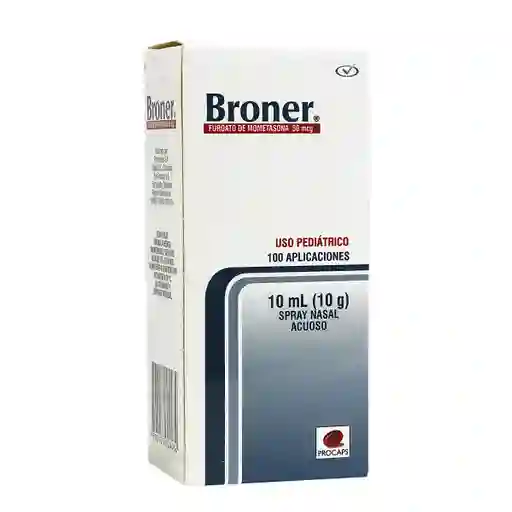 Broner Spray Nasal Pediátrico (50 mcg)
