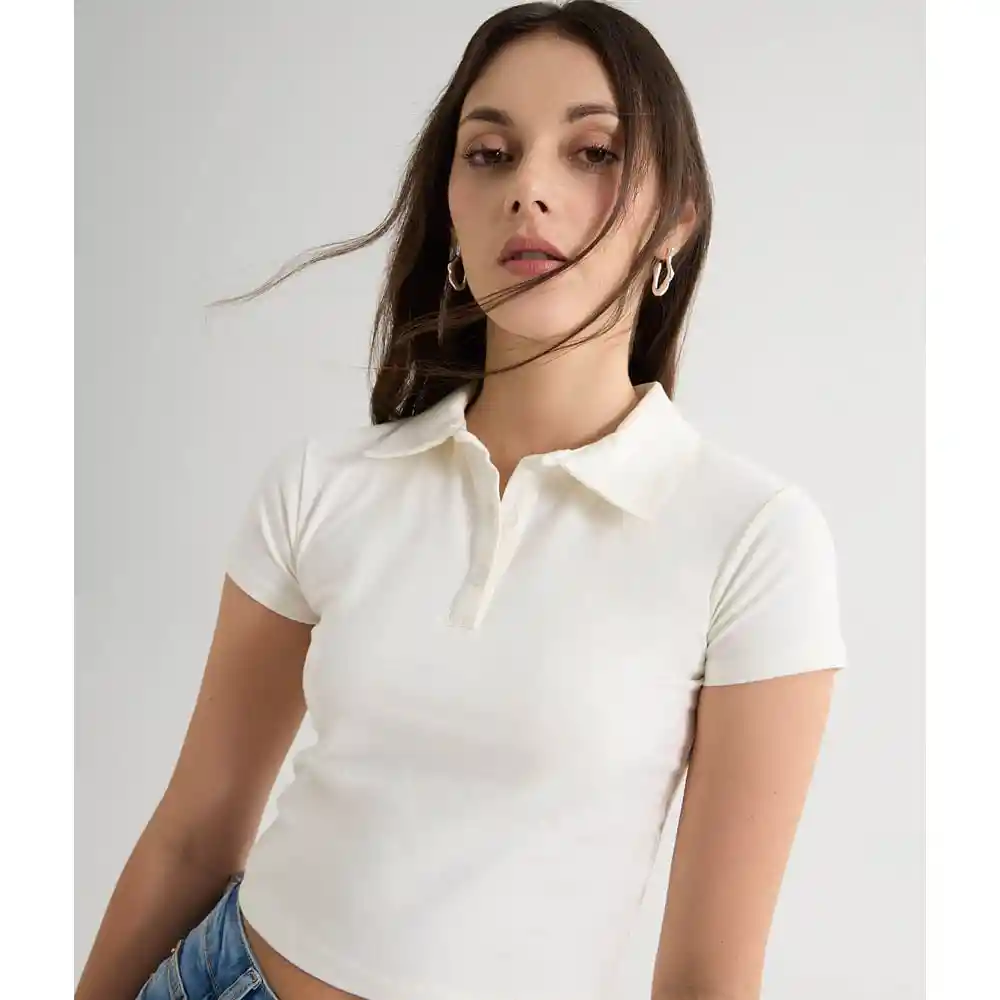 Polo Manga Corta Mujer Seven Seven Talla Xl