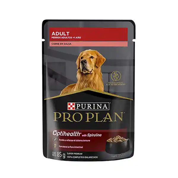 Pro Plan Alimento Para Perro Adulto Carne en Salsa