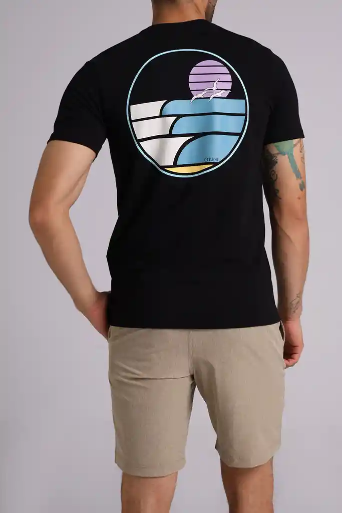 Camiseta Manga Corta Modern Fit Originals Clean Lines Hombre