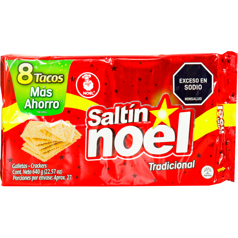 Saltín Noel Galleta Tradicional 640 g