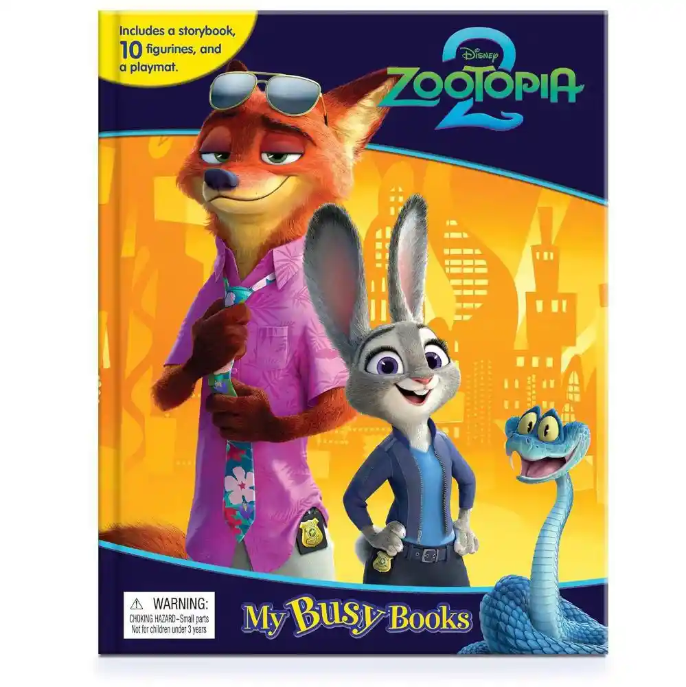 My Busy Books-disney Zootopia 2 Phidal Publishing