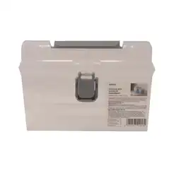 Miniso Caja de Almacenamiento Con Tapa Pequeña Transparente