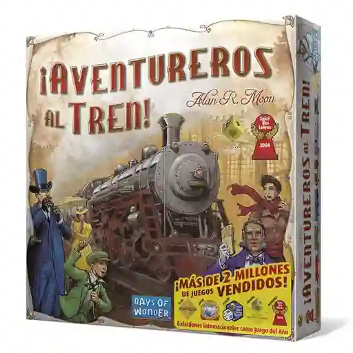 Chokolhá Juego De Mesa Aventureros Al Tren