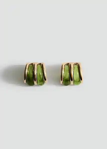 Pendientes Julieta Oro Talla 99 Mujer Mango