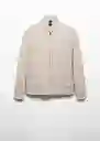 Chaqueta Iona Piedra Talla S Hombre Mango