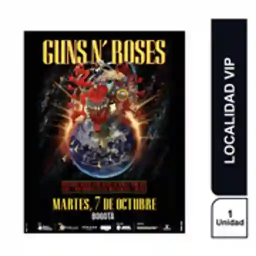 Guns N Roses Vip Bogota