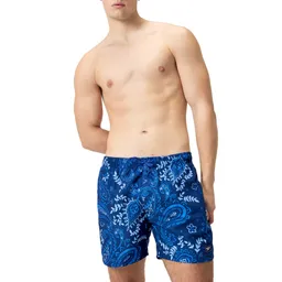 Pantaloneta Printed Leisure 16 Pulgadas V2 Hombre Azul-l
