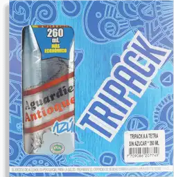 Antioqueño Tapa Azul Sin Azucar Antioqueño Aguardiente