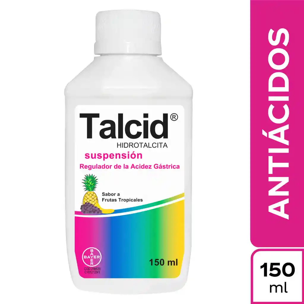 Talcid Suspension Frutas Tropicales Frasco