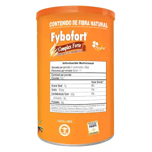 Fybofort Suplemento Alimenticio Complex Forte Sabor a Naranja