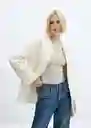 Chaqueta Judy Crudo Talla M Mujer Mango